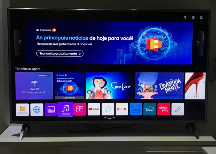 Smart TV LG 50UM7510PSB 50 polegadas 4K UHD