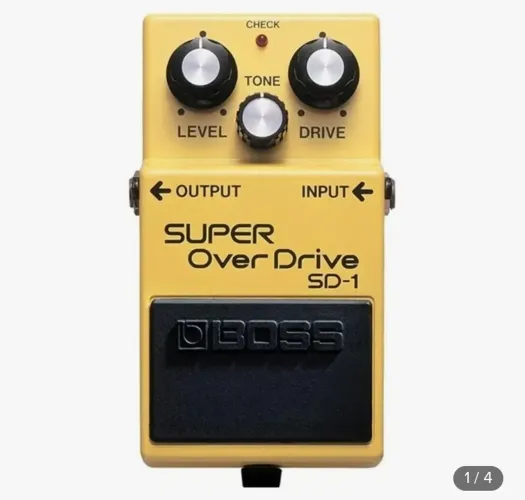 Pedal sd1 boss overdrive