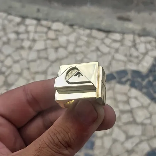Anel de moeda antiga 
