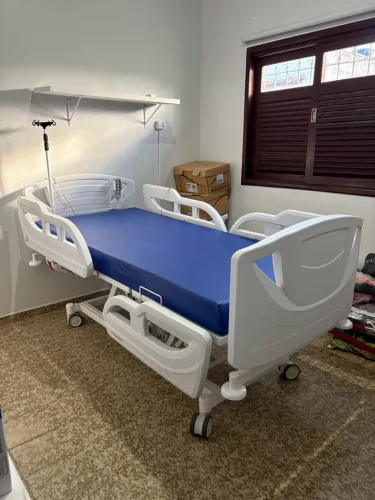 Cama Hospitalar 1040T 8 Posições + colchão pneumático