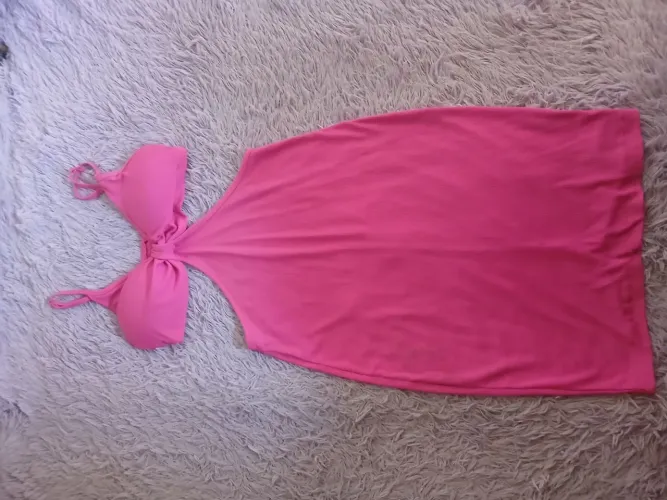 Vestido canelado