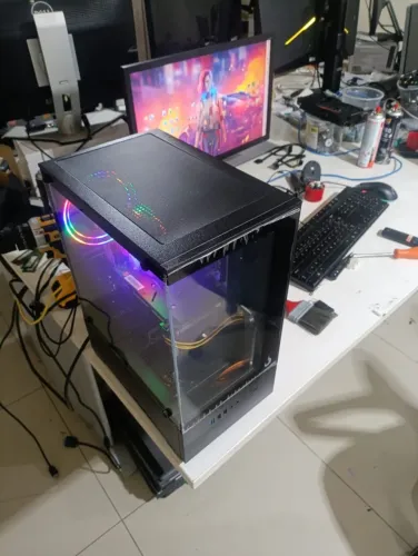 PC Gamer & Workstation - Ryzen 5 3600 + RX 580 8GB + 16GB RAM + SSD NVME M2 | Gabinete RGB