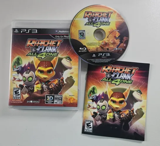 Ratchet e Clank All 4 One Ps3 original fisico seminovo