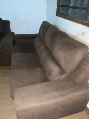 Sofá marrom 