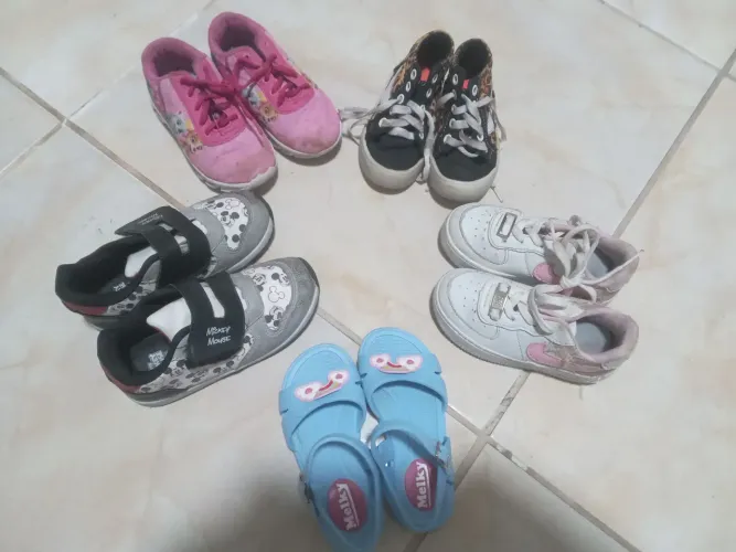 Tênis Infantil lote