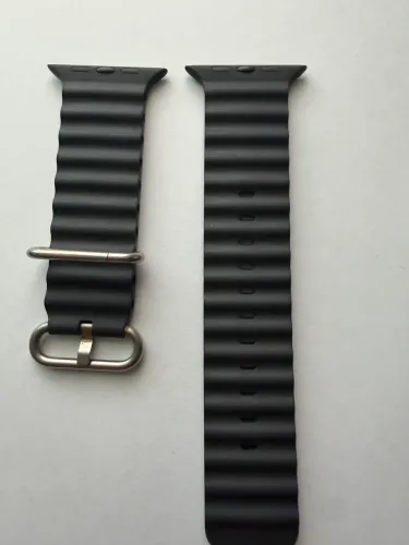 Pulseira silicone Apple Watch Ultra original Preta