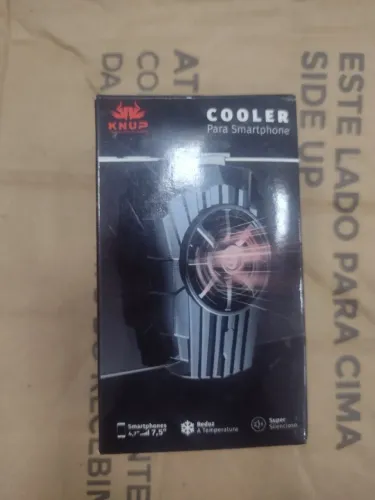 Cooler Para Celular Smartphone Refrigeração Resfriador Profissional USB