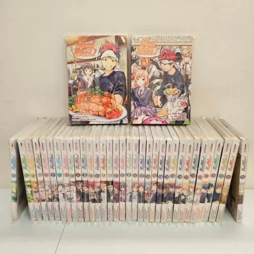 Coleção completa do mangá Food Wars 36 volumes