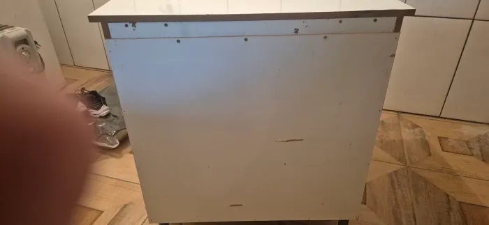 Balcão para cooktop branco