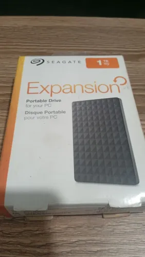 HD EXTERNO 1TB SEAGATE ORIGINAL E NOVO (NA CAIXA)
