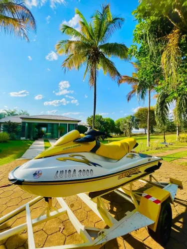 VENDO UM JET SKY SEADOO GTI ANO 2007 COM RÉ, RETROVISOR, ÂNCORA PARA 3 PRSSOAS, GRANDE O, 