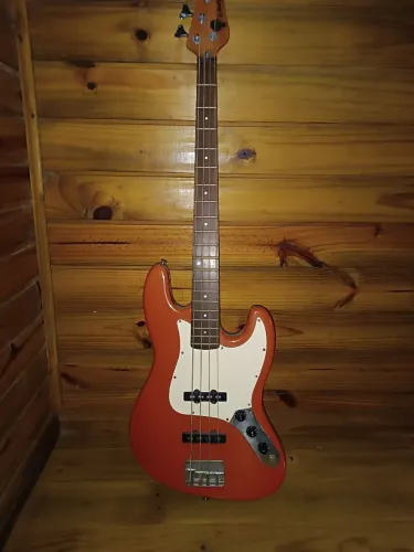 Contrabaixo Lyon by Washburn WB20 Jazz Bass, fabricado na Coreia