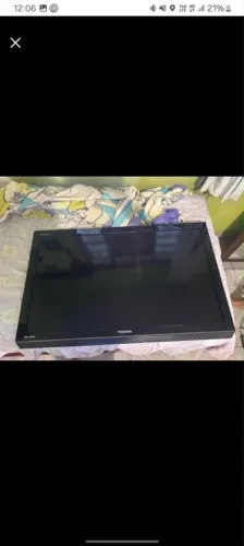 TV Toshiba com defeito