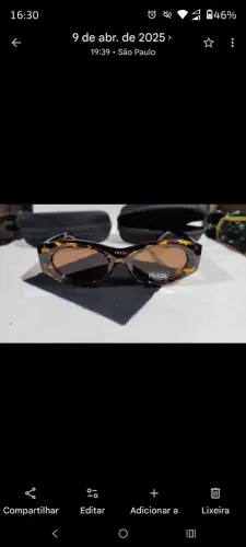 Óculos Prada feminino novo foto real , tartaruga