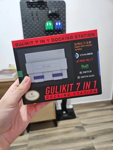 Dock GuliKit 7 em 1 (Para Steam Deck, Rog Ally, Switch 1, etc)