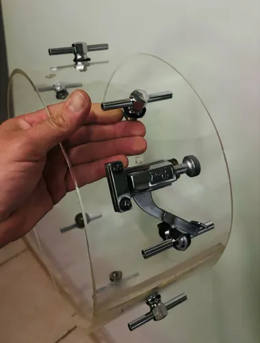 Leia o anúncio Bateria em acrílico só casco 10 e 14 e cx 13x5,5 sem aros 