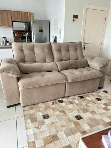 Sofá retrátil e Reclinável 2,40m
