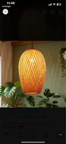? Lustre Pendente de Bambu - Design Moderno e Sofisticado