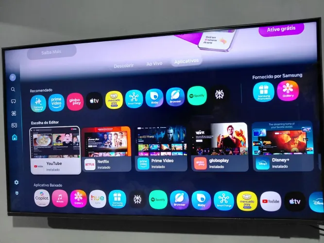 Vendo TV 43 QLED SAMSUNG ( NÃO FAÇO ENVIO SOMENTE EM LAGES)