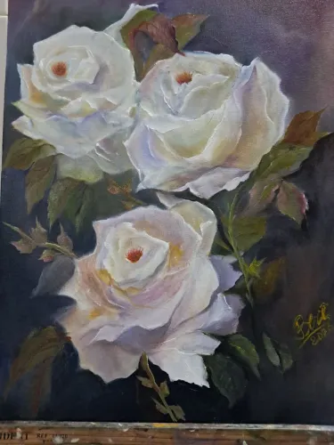Quadro de pintura a óleo