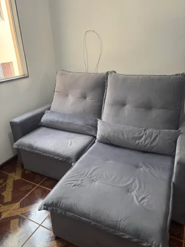 Sofá Retrátil Reclinável
