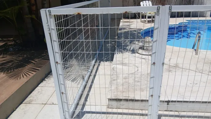 Gradil em alumínio para piscina