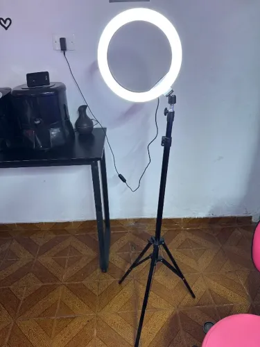 Ring light com tripé 