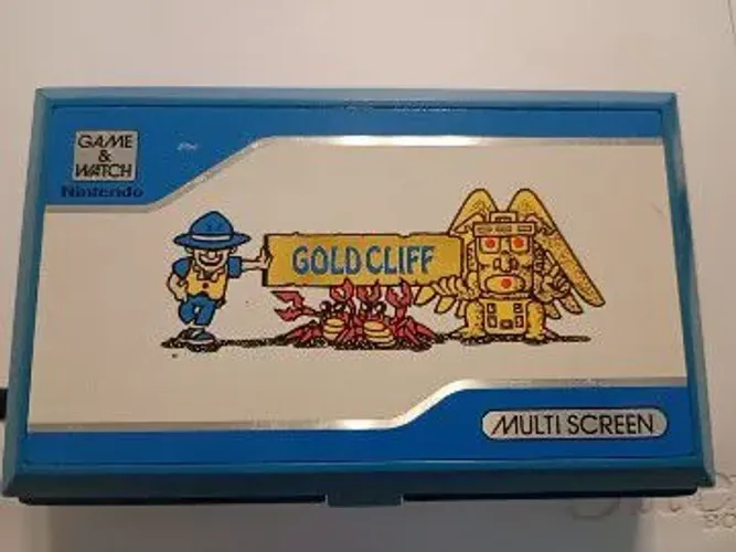 Game Nintendo Watch Multi screen Gold Cliff ano 1988 funcionando perfeitamente.