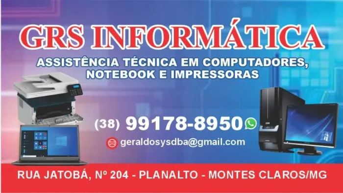 manutenção e impressoras  pcs e notebook 