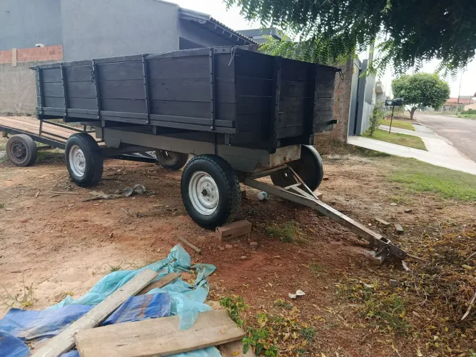 Carreta para trator