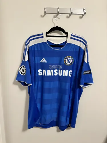 Camisa original Chelsea 2011/12 campeão da Champions do Lampard #8