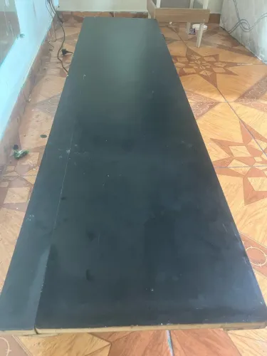 Bancada de madeira para parede 