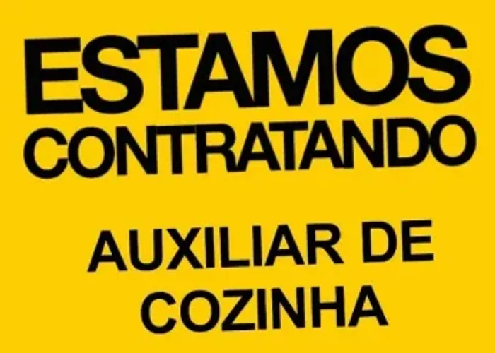 Auxiliar de Cozinha com Experiência