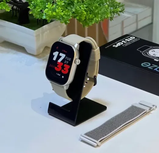 Smartwatch Zeblaze GTS 3 GPS Strava Cicilismo Corrida Tela 2.03"Monitoramento Saúde 100+ M