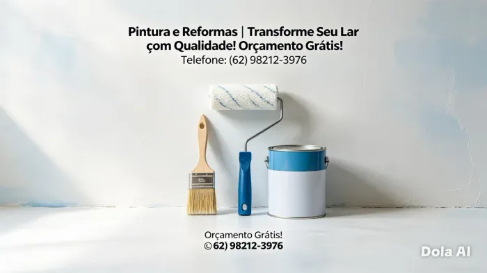 Pintura e Reformas | Transforme Seu Lar com Qualidade!