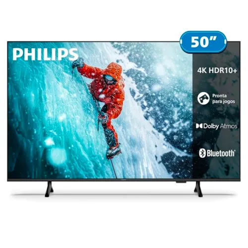 Smart TV Philips 50? 4K LED Série 7300 ? NOVA E LACRADA