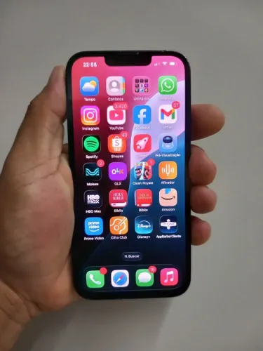 Iphone 13 128 GB Estado de Novo - TROCO POR SAMSUNG LINHA S