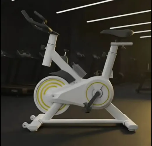 Bicicleta De Spinning De Alta Performance Knakasaki Branca (Nova)