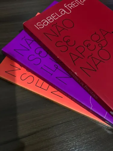 3 Livros - Não Se Apega Não Isabela Freitas