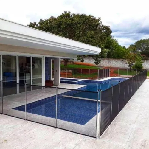Proteção para piscina