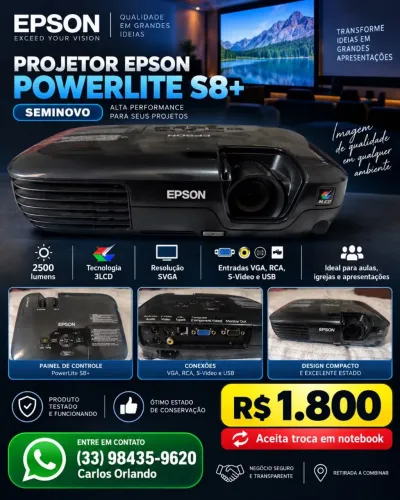 Data Show Epson S8+