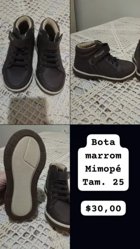 Botinha infantil menino