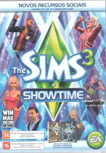 The Sims 3 Jogo Base + Showtime 
