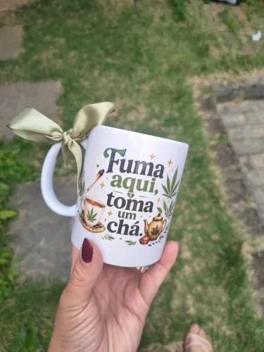 Caneca Tome um chá