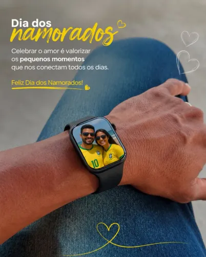 ? Promoção Relâmpago! Smartwatch + 3 Pulseiras Extras