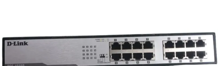 Switch gigalan de 16 portas dlink