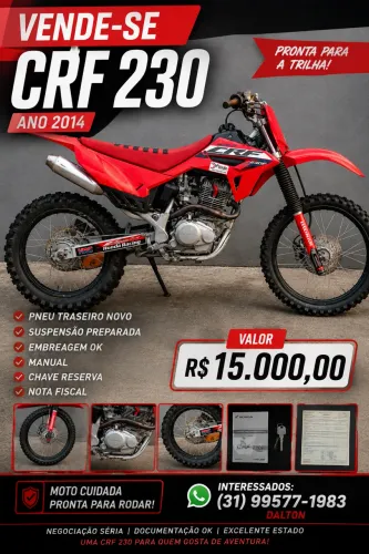 MOTO CRF 230F 2014