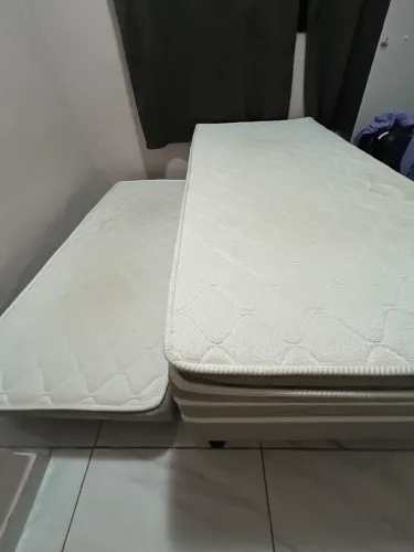 Cama com auxiliar espada