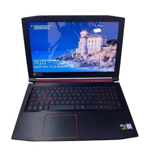 Notebook Gamer + Monitor 34 Ultrawide HQ Gamer + Mesa completa
