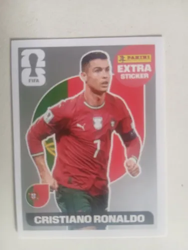 Vende-se figurinha da Copa do Mundo Cristiano Ronaldo Prantiando